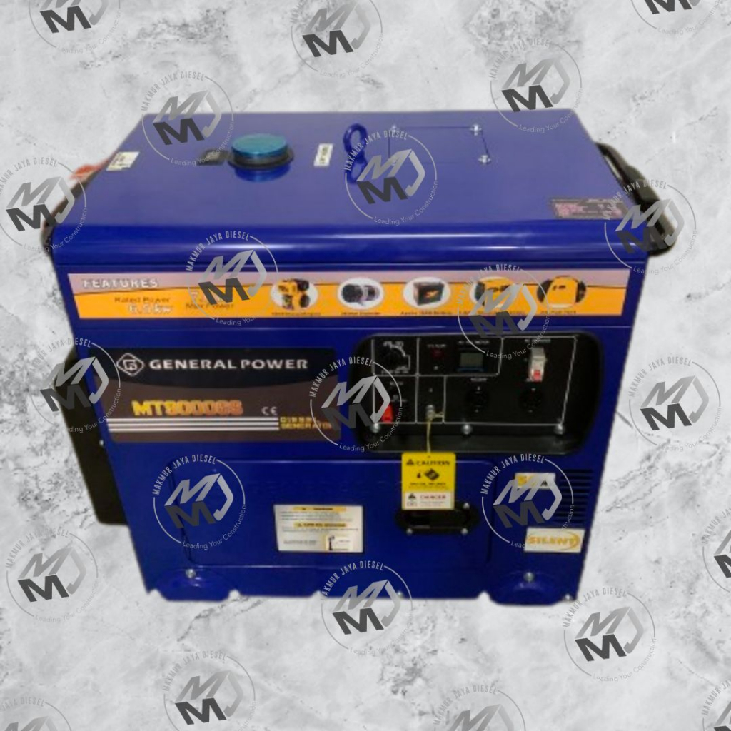 Genset General Silent MT6800GS / MT9000GS - 5000Watt / 7000Watt
