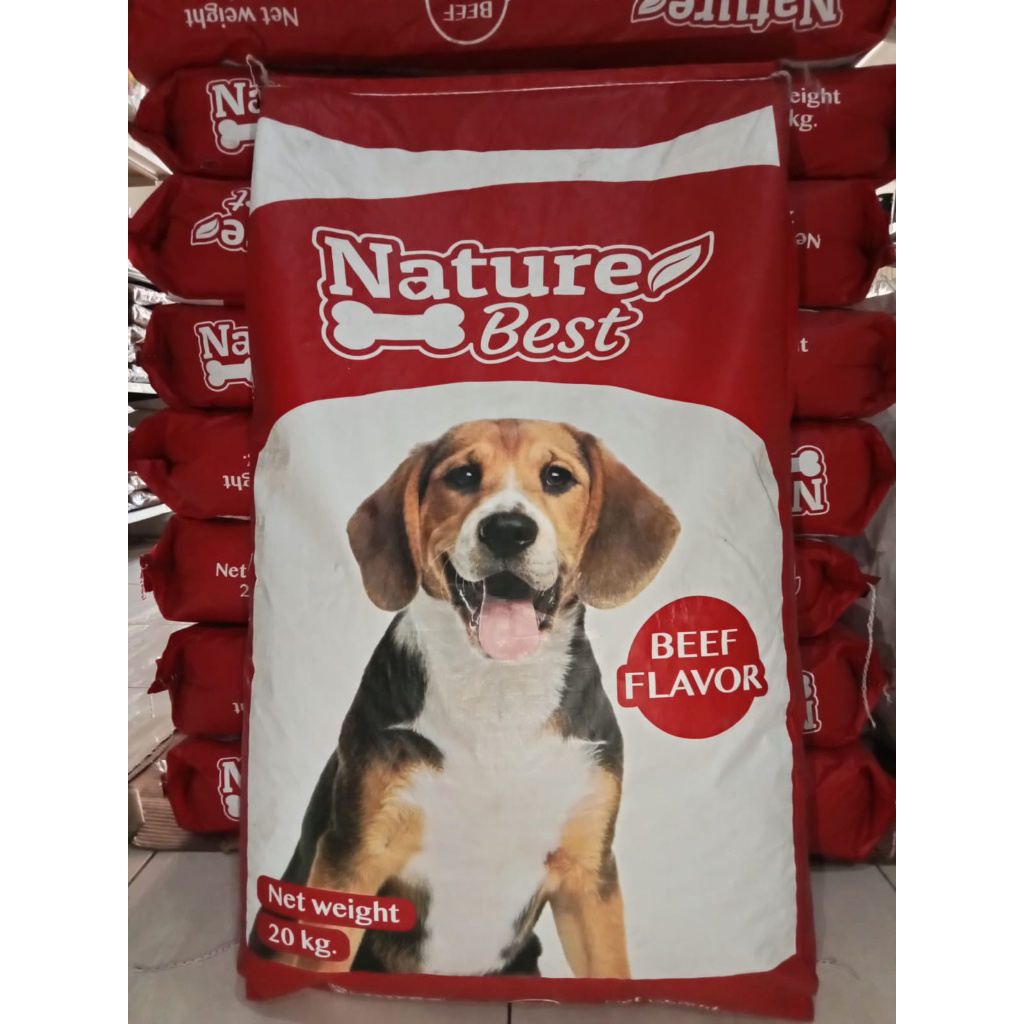 Nature Best 20kg Dog Food CARGO only makanan anjing