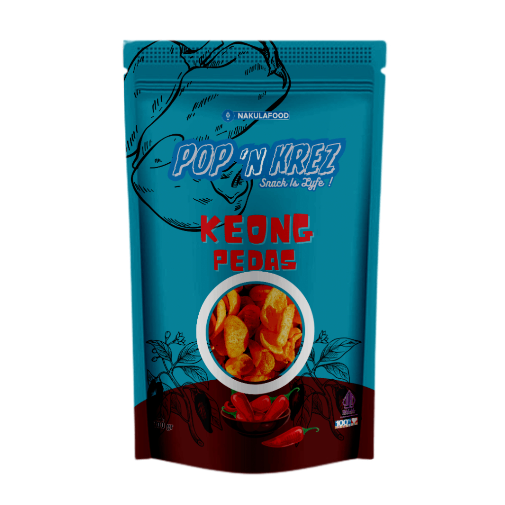 

Nakula Food Snack Pop N Krez Keong Pedas
