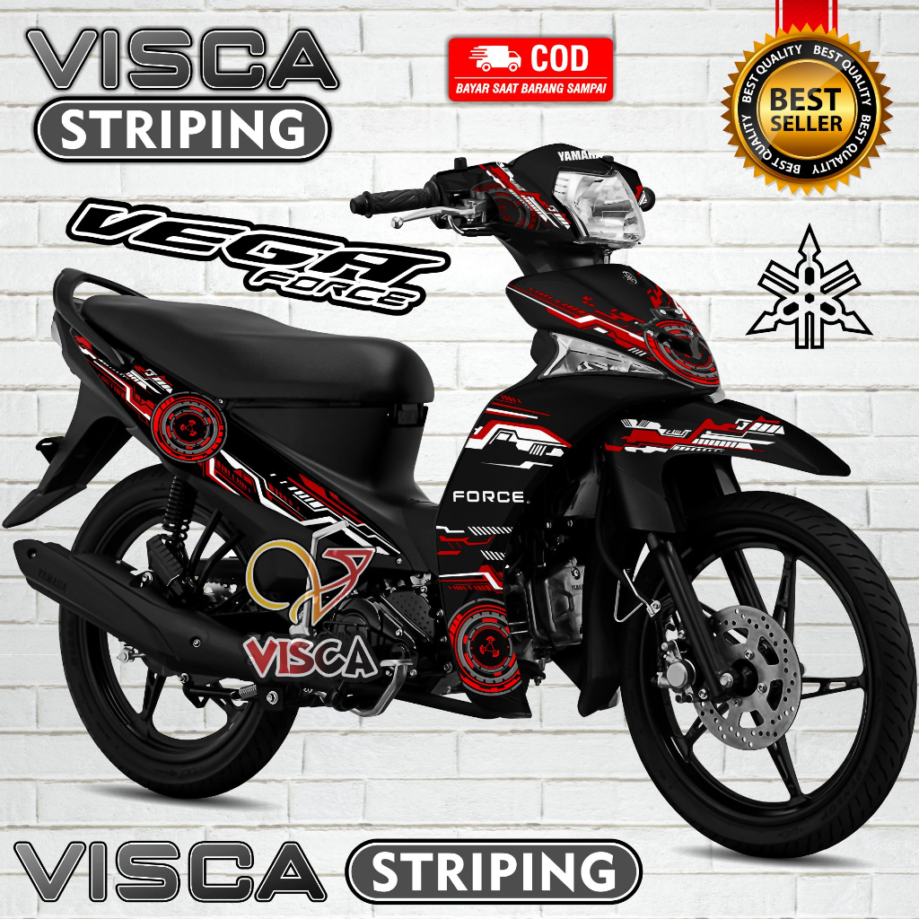 Decal Vega Force - Stiker Vega Force - Dekal Vega Force Full Body - Striping Vega Force Variasi - De