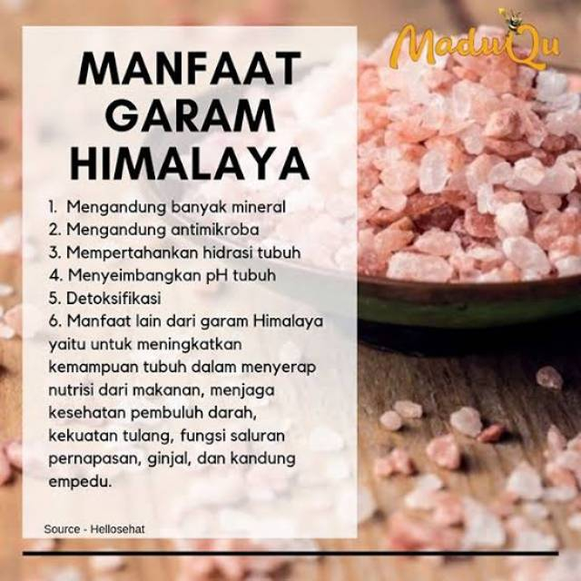 

TERLARISS ! Garam Himalaya Premium | Himalayan Salt 1kg 500gr COD GRATIS ONGKIR
