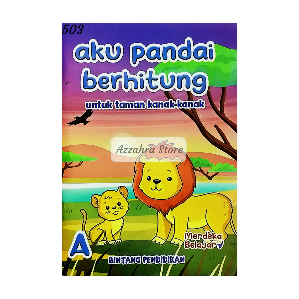 Buku Anak Paud / TK aku Pandai Berhitung A Bintang Pendidikan