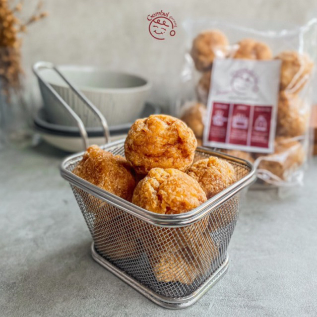 

GEMBUL GORENG - Bakso Goreng / Bakwan Goreng Ayam (Fozen) isi 10 pcs