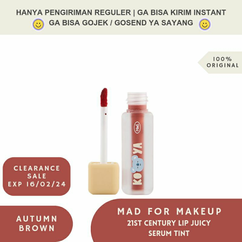 Mad For Makeup 21st Century Lip Juicy Serum Tint BT21