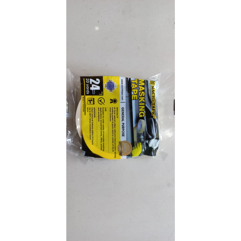 

Nachi Masking Tape / Lakban Kertas 1 inch 24mm
