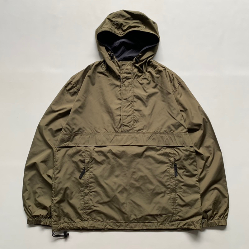 jaket cagoule uniqlo army