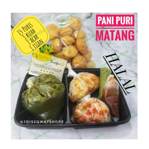 

Pani Puri Home Made