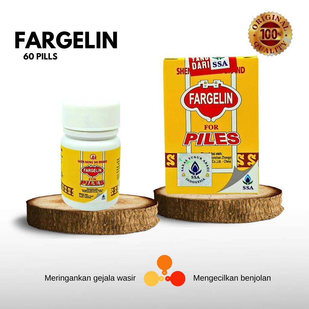 FARGELIN FOR PILES - obat wasir - ambeien