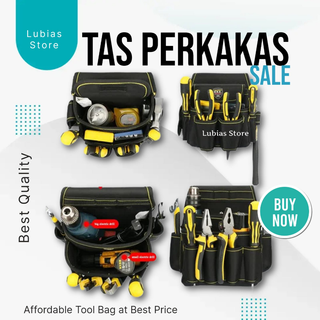 Tas Penyimpanan Alat-alat Tangan Tas Tukang Listrik