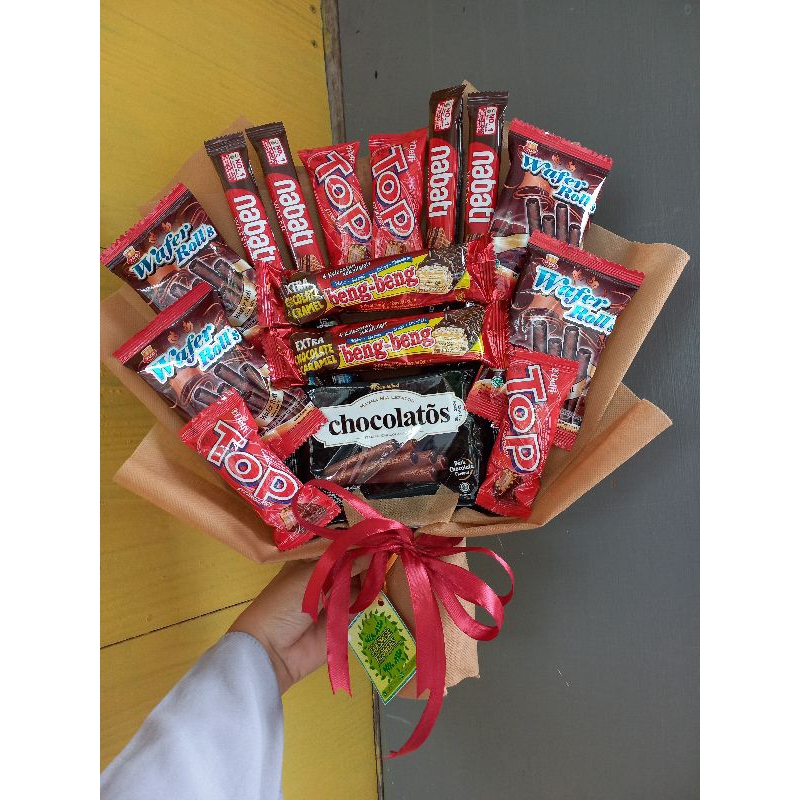 Snack Buket/ Bucket Snack/ Buket Makanan/Hadiah Snack Susun/ Parcel Makanan/ Parcel Idul Fitri