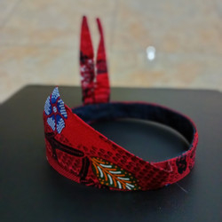 Udeng Instan Khas Madura Cak Surabaya Ukuran 5/6/7/8 Odheng Udeng Cak Madura Blangkon Merah Siap Pak