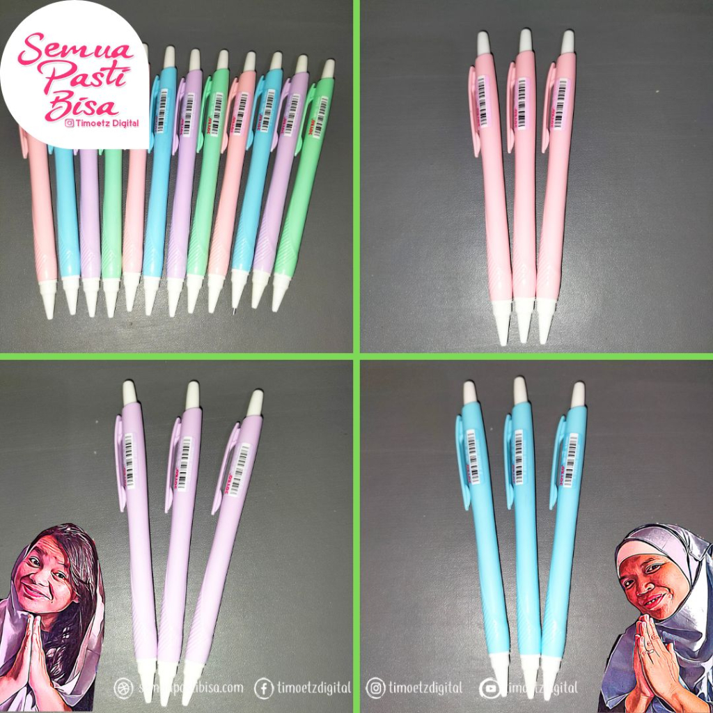 

Pensil Mekanik Joyko 0,5 mm MP-52 - Joyko Mechanical Pencil 0.5mm