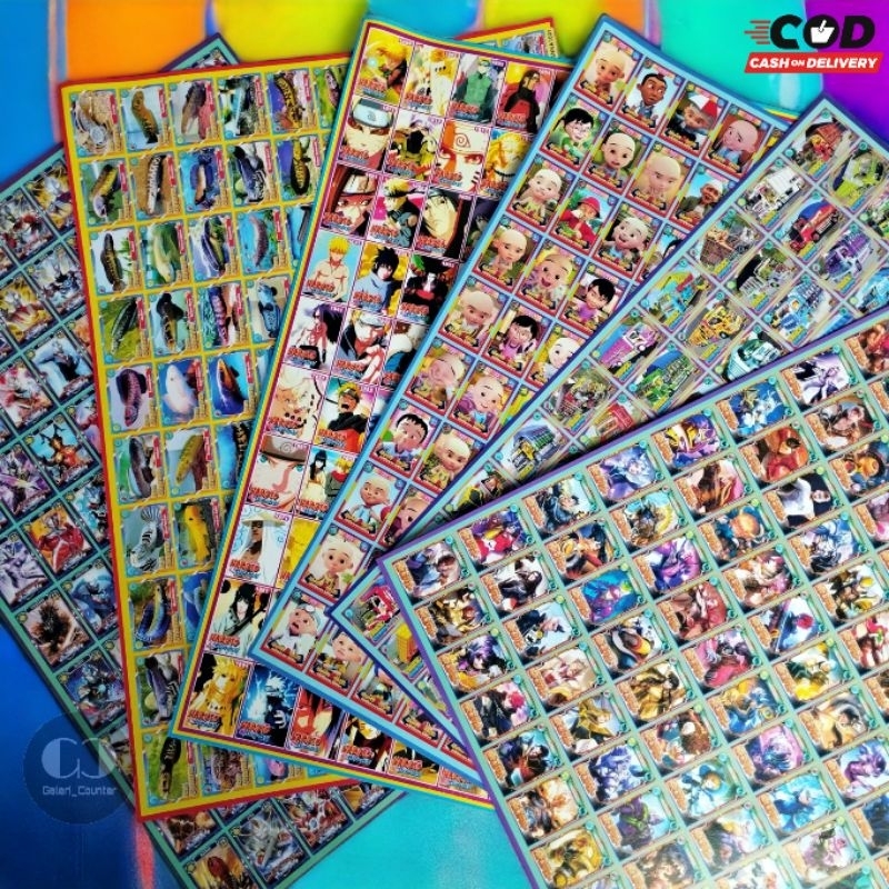 

Gambar Poster Adu Gepok Isi 100 / Poster Gambar / Mainan Kartu / Kartu Gepok / Poster Adu / Umbul