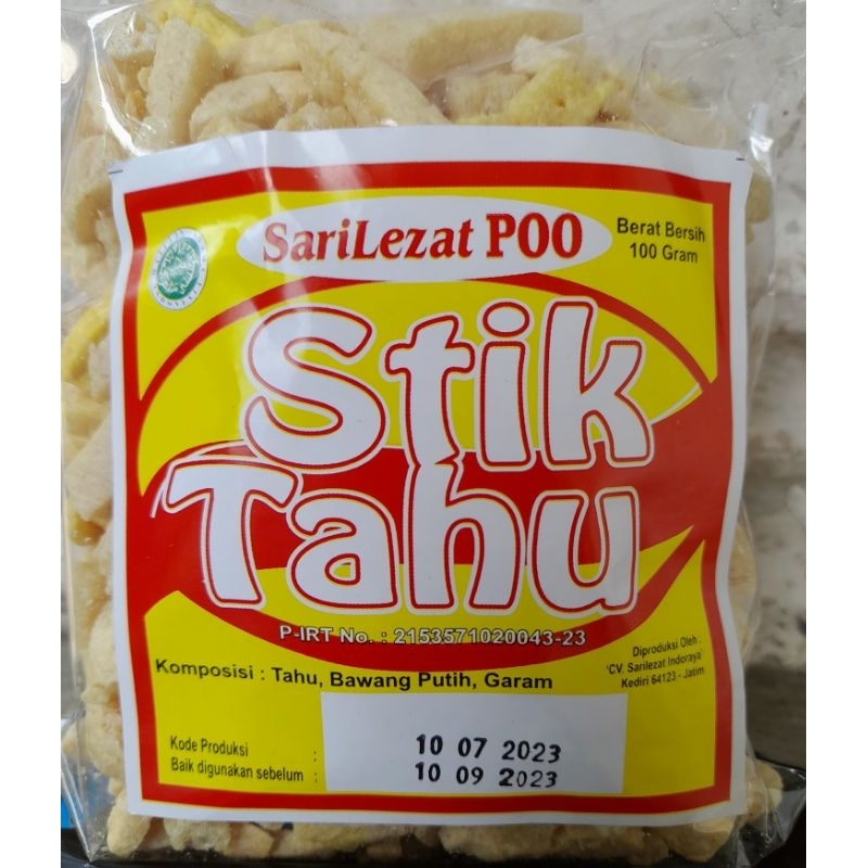 

Stik Tahu Mini / Kriwilan Sari Lezat POO