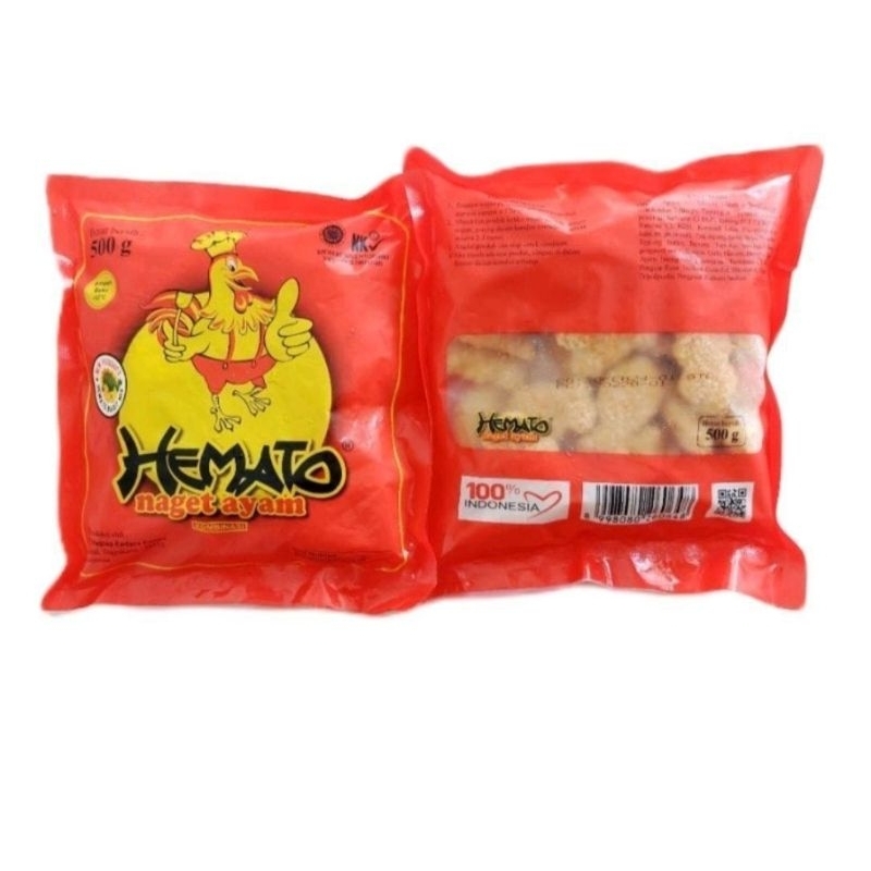 

Hemato Naget Ayam Mix 500gr