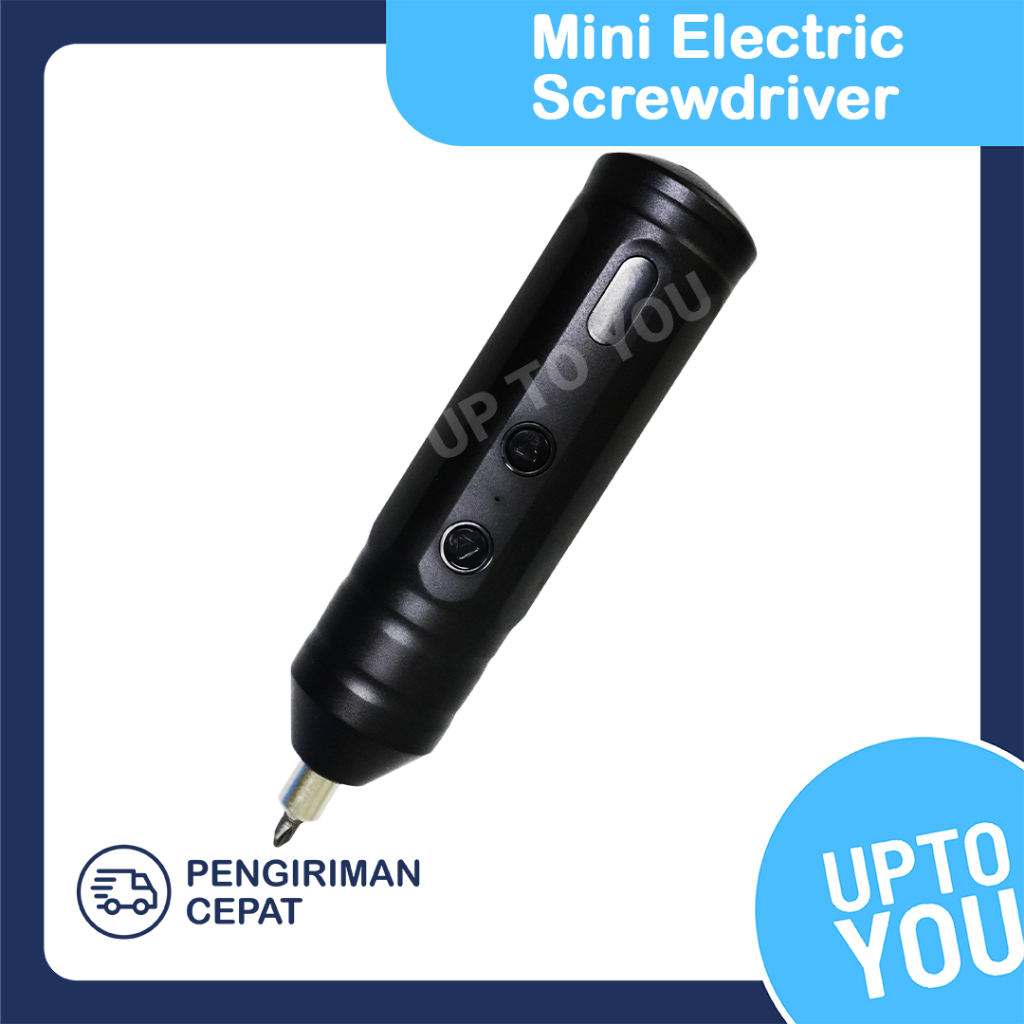 Rechargeable Mini Elektrik Screwdriver - Obeng Mini Elektrik