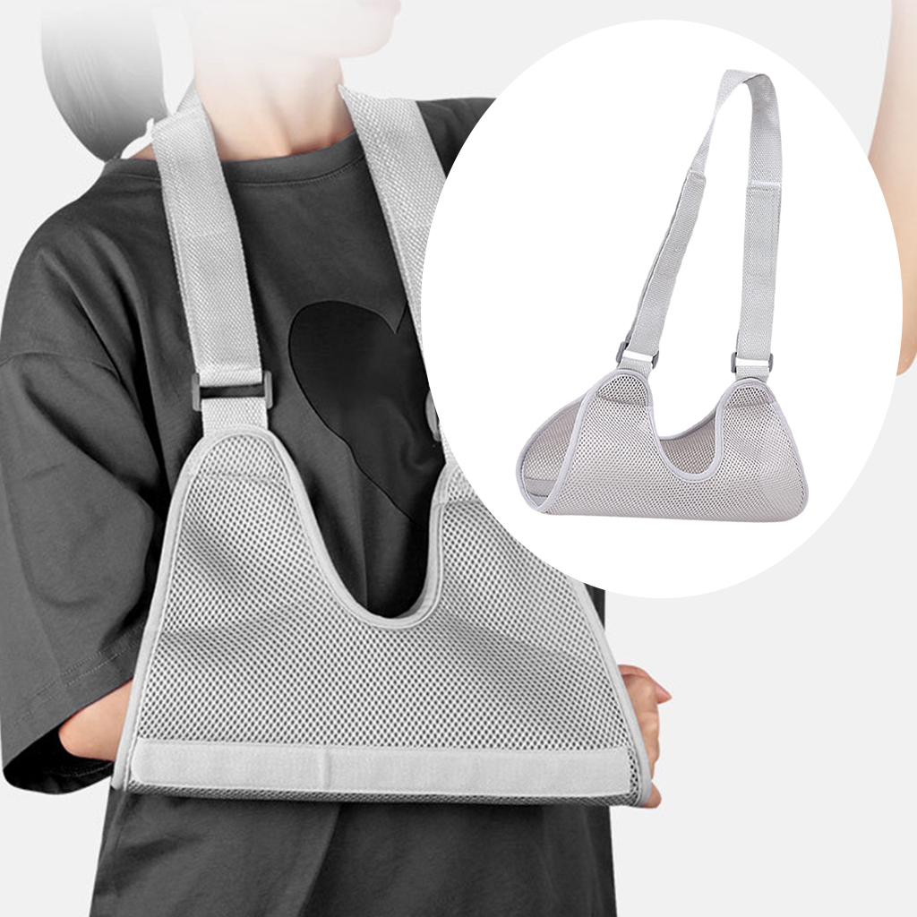 PENYANGGA SELEMPANG BAHU LENGAN TANGAN PATAH TERKILIR PELAT ALUMUNIUM