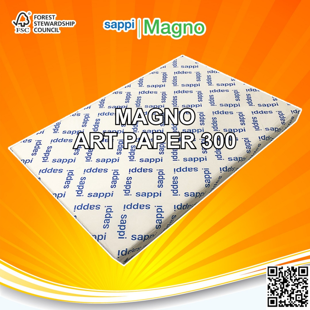 

Magno Gloss Kertas Art Paper Carton CTS 300 Gsm A3+ 250 Lembar - Pack