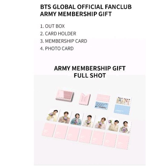 ARMY MEMBERSHIP GIFT | BTS ARMY MEMBERSHIP | MEMBERSHIP GIFT ONLY