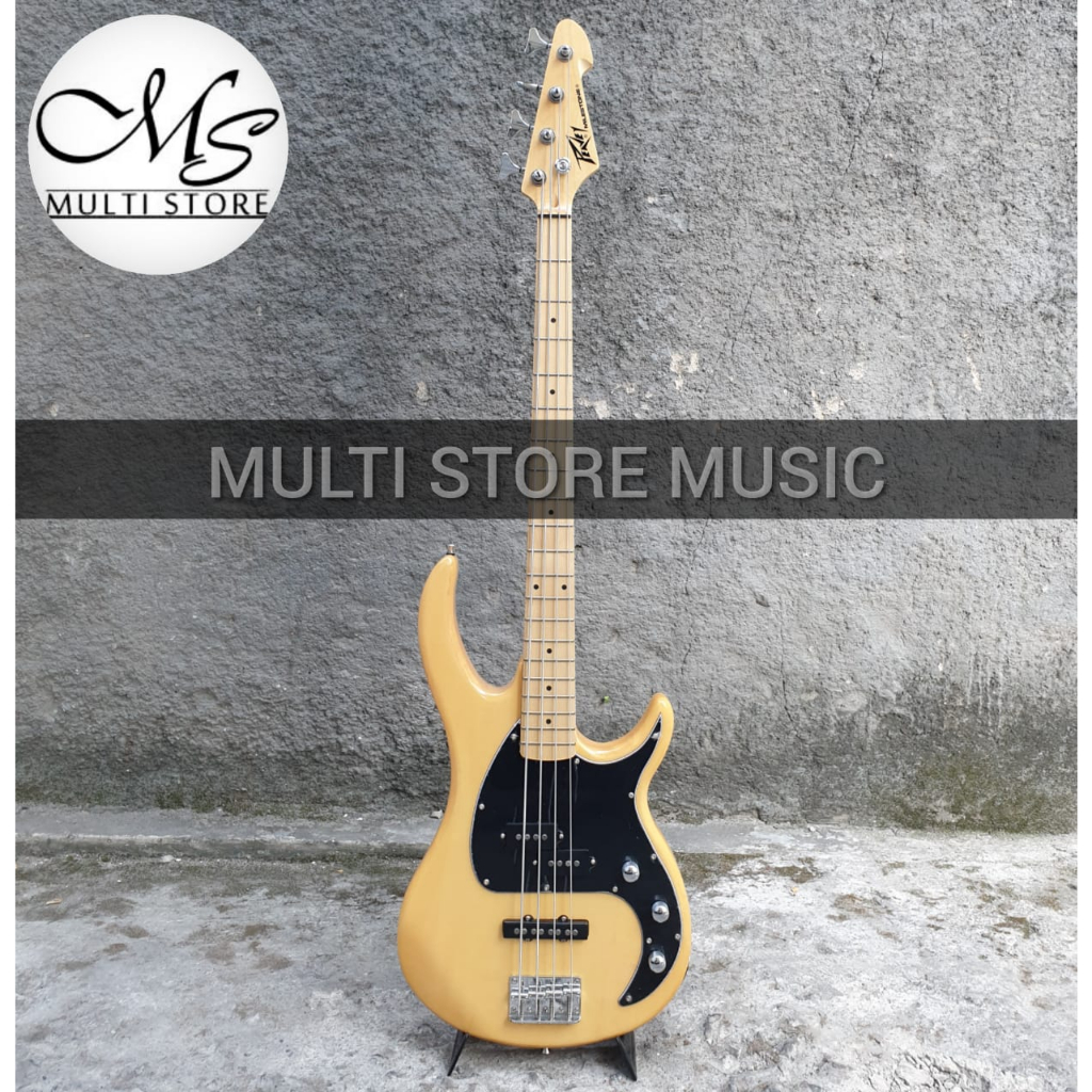 Bass Peavey Milestone 4 - 4 String Bass Elektrik - Natural