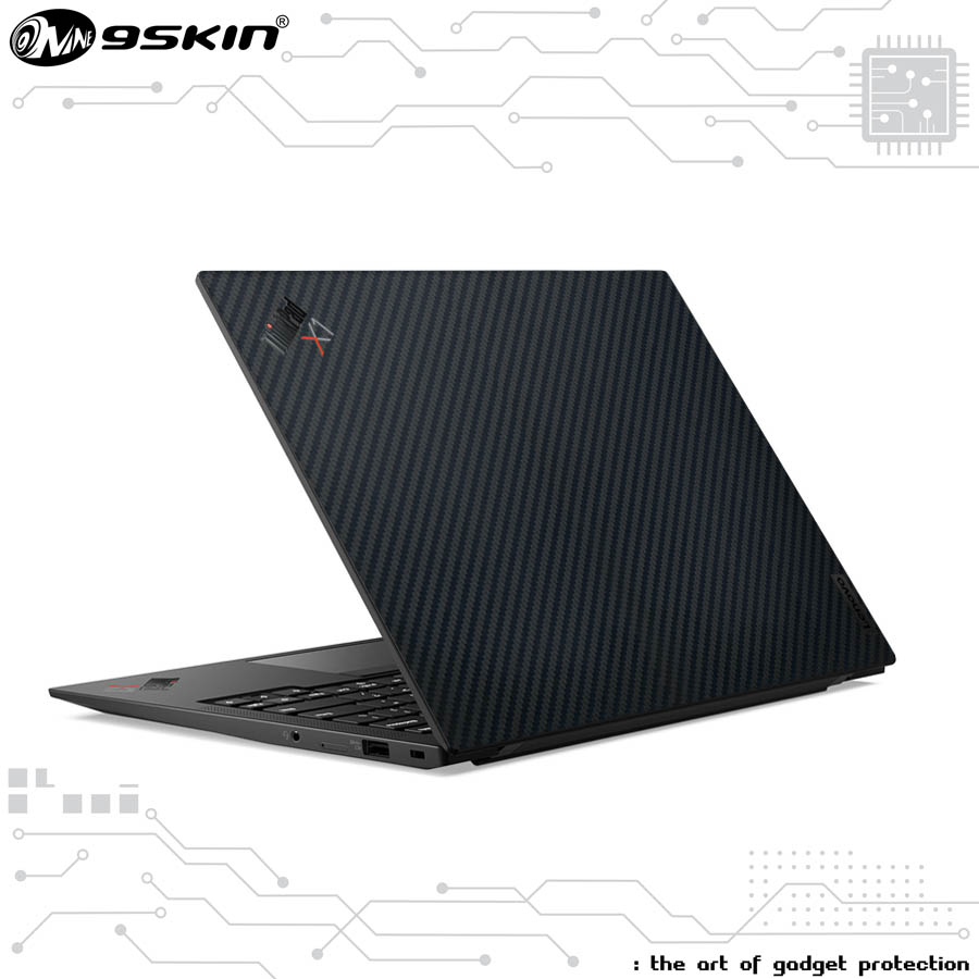 9Skin - Skin Lenovo ThinkPad X1 Carbon Gen 10 - Carbon/Leather Vinyl