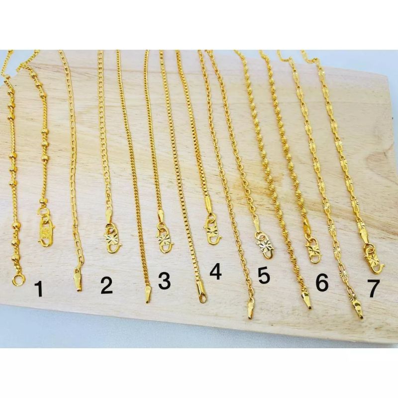 Kalung Anak Perempuan lapis Emas 18k yaxiya