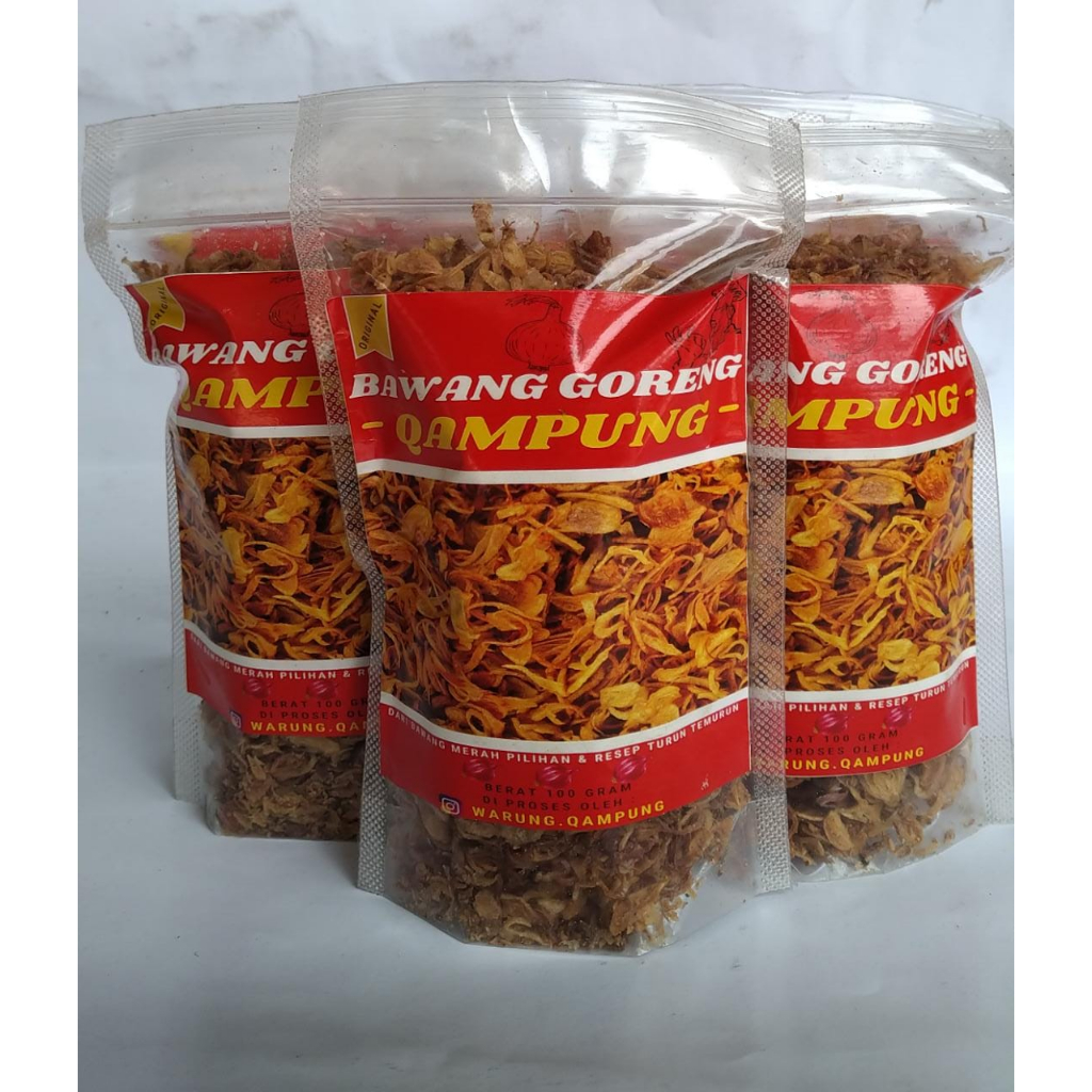 

Bawang Goreng Brebes 100 Gram 0.1Kg 100gr | Brambang Merah Enak & Gurih Terkenal