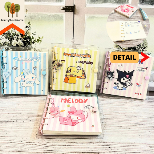 

Buku Binder Persegi Sanrio 10cm X 10cm Jurnal Kertas Notebook Journaling Lucu Termurah Fancy Best Gift Present For Birthday Event Souvenir Alat Tulis Kantor Sekolah Ready COD