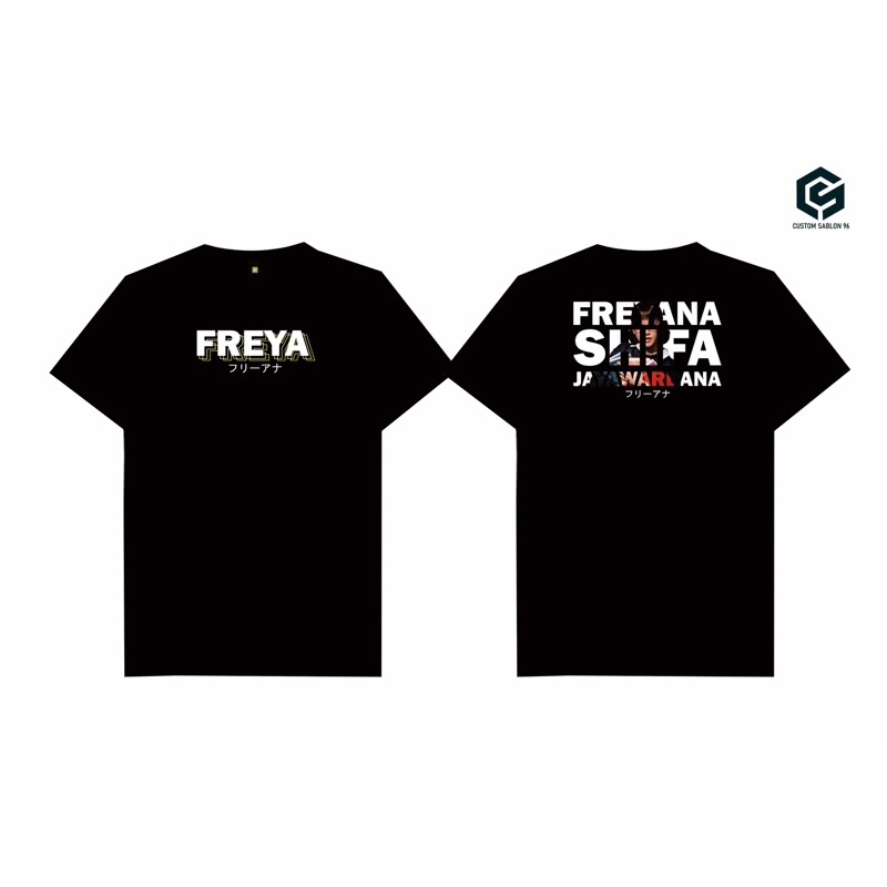 T-SHIRT FREYA JKT48 | KAOS FREYA JKT48 | T-SHIRT MEMBER JKT48 CUSTOM