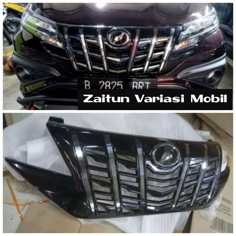 Grill all new rush terios 2018 2019 2020 2021 2022 2023 model Alphard plastic abs Gril