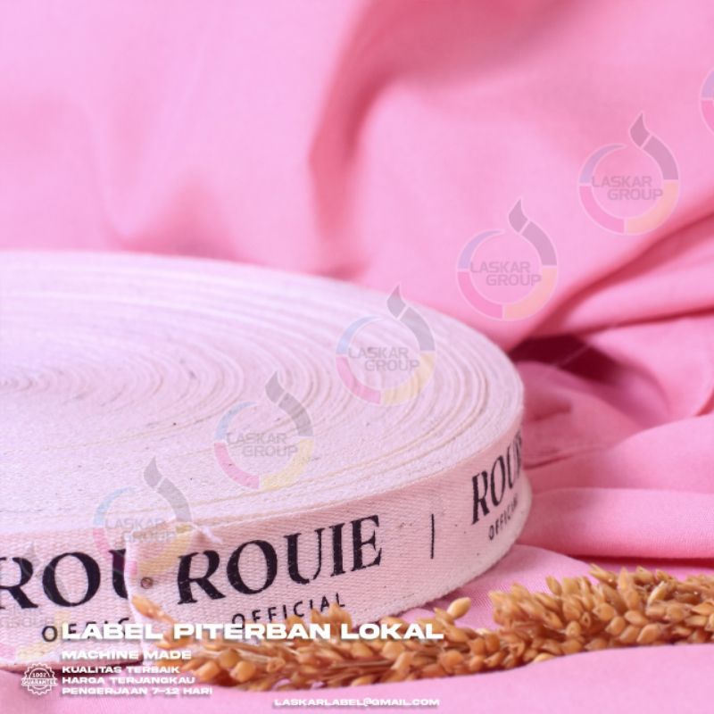 

label fiterban, label slip, label baju