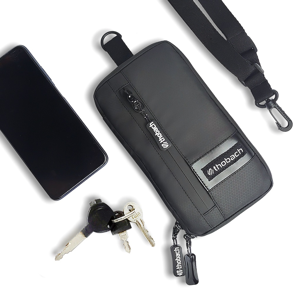 Tas Kalung / Tas Selempang / Sling Pouch HP Bimo Anti Air Pria Wanita Cortez THOBACH Original