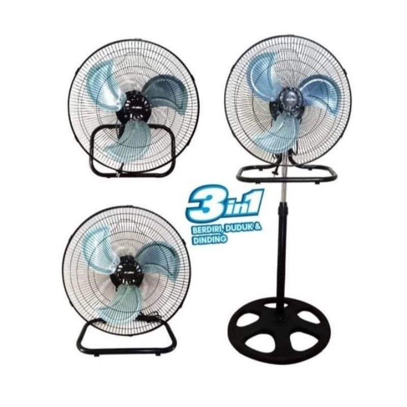 kipas angin murah berdiri 18 inci 3 fungsi okayama