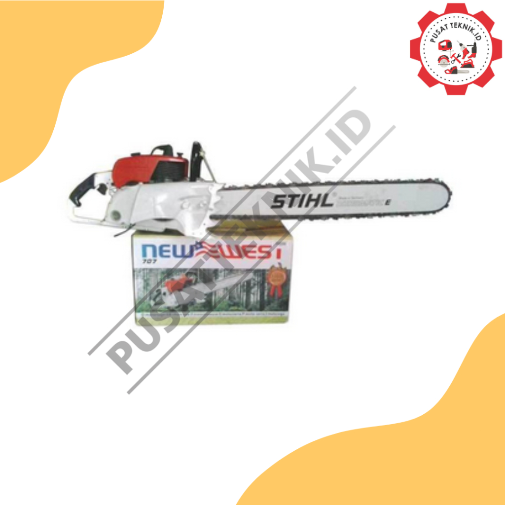 CHAINSAW NEW WEST 707 36INCH LASER NW707 MESIN GERGAJI POTONG KAYU 36INCH