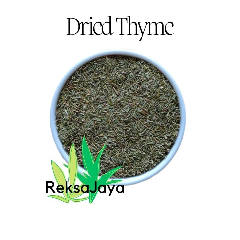 

Thyme 50 Gram/ Dried Thyme/ Thyme Kering/ Daun Thyme Flakes/ Timi