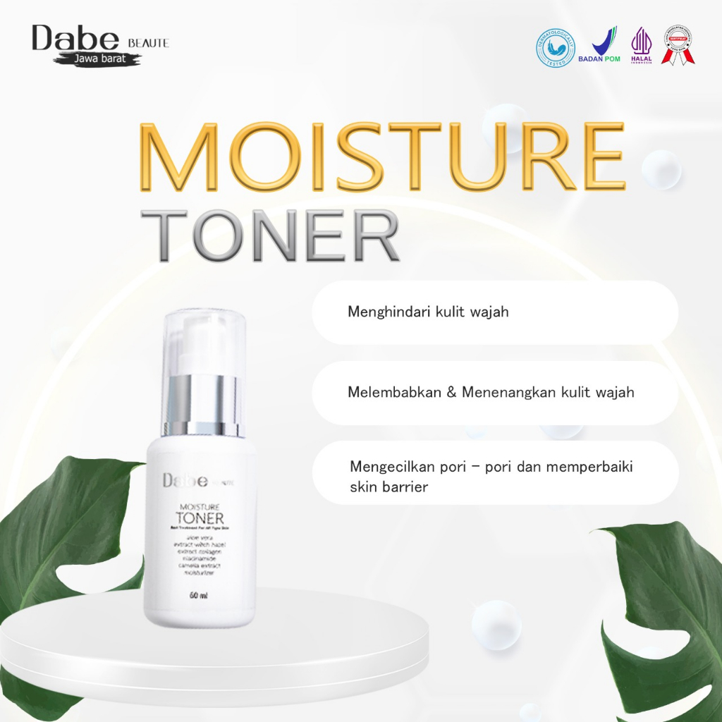 SPECIAL PROMO Buy 1 Get 1 Moisturizer Toner Wajah 60ml Glowing Hydrating Toner Pemutih Wajah for All