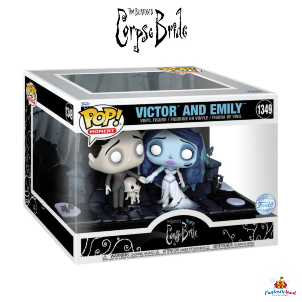 Original Funko POP Movies Moment - Victor and Emily on Bridge #1349