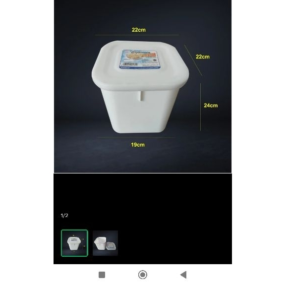 Ember ice cream 8 liter