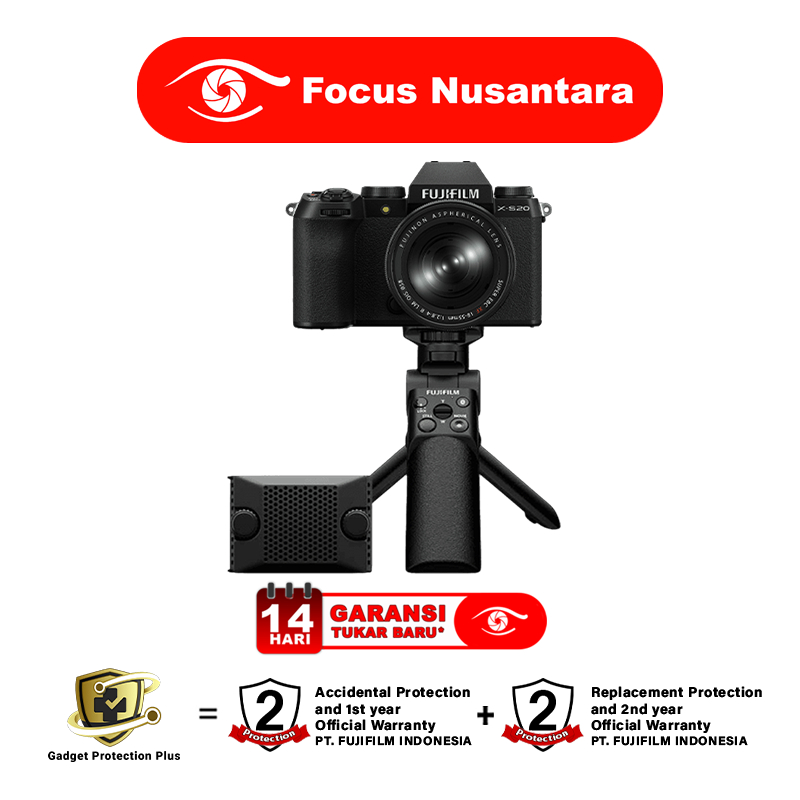 Fujifilm XS20 X-20 Fuji X-S20 Body Only / Kit 15-45mm / Kit 18-55mm Kamera Mirrorless Garansi Resmi