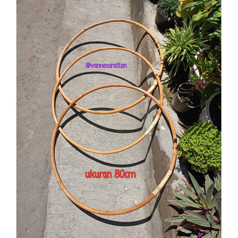 Termurah holahop holahop rotan ukuran 80cm