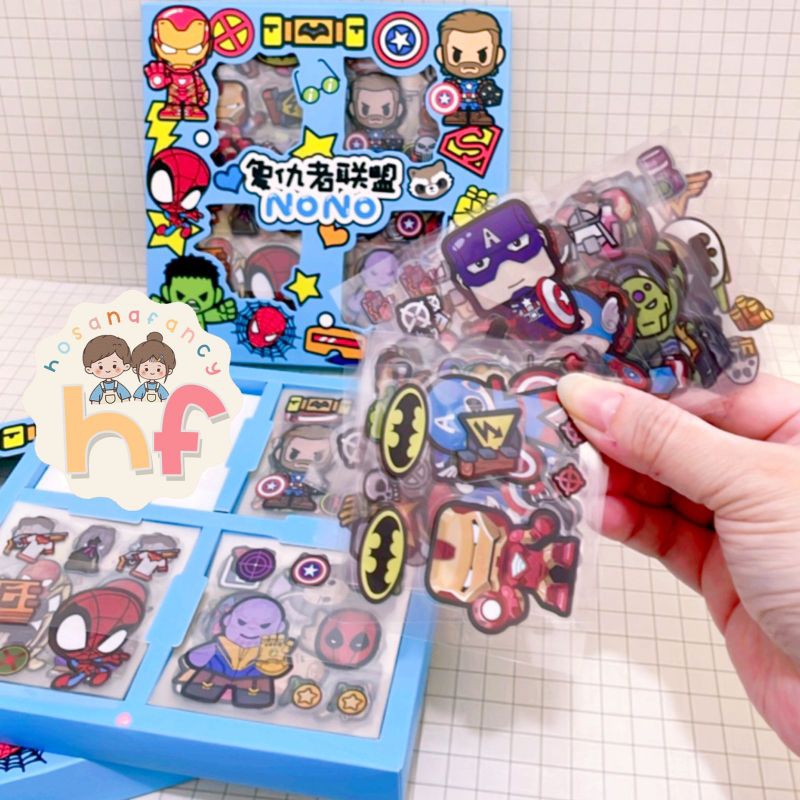 

Sticker Nono Avengers 100 lembar --BA68
