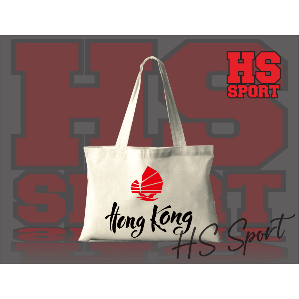 TOTEBAG - OLEH OLEH HONGKONG SOUVENIR TOTEBAG - TAS TOTEBAG HONGKONG