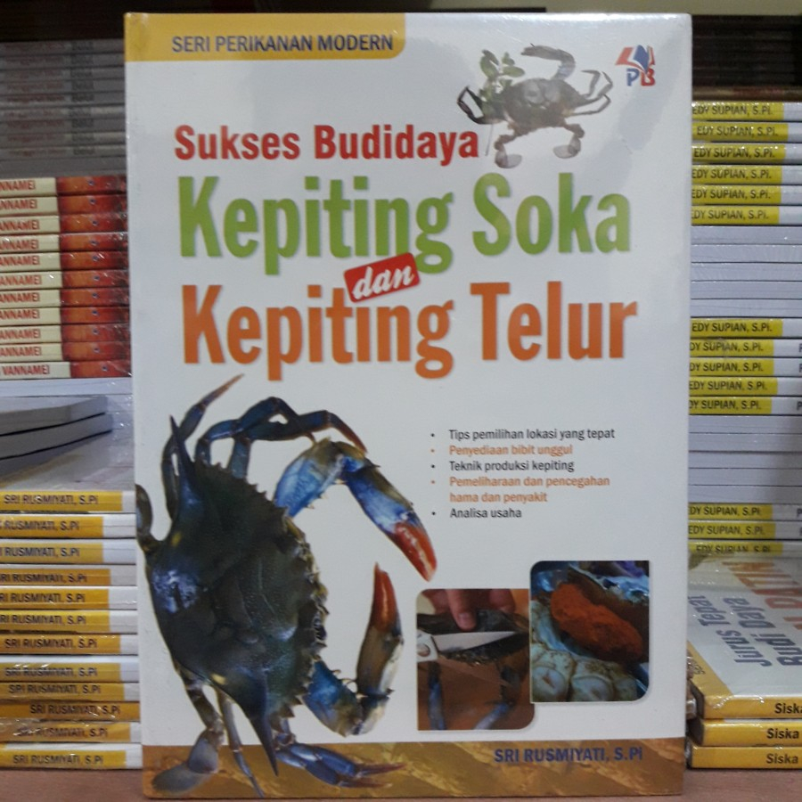 Buku Budidaya Kepiting Soka Dan Kepiting Telur