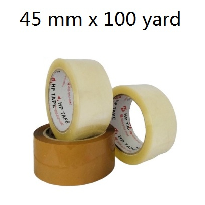 

lakban Tape 45mm x 100yard Bening dan coklat kualitas kuat dan bagus