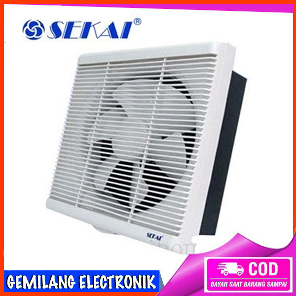 SEKAI WEF 890 Exhaust Fan Dinding / Kipas Angin Hexos 8 Inch - WEF890