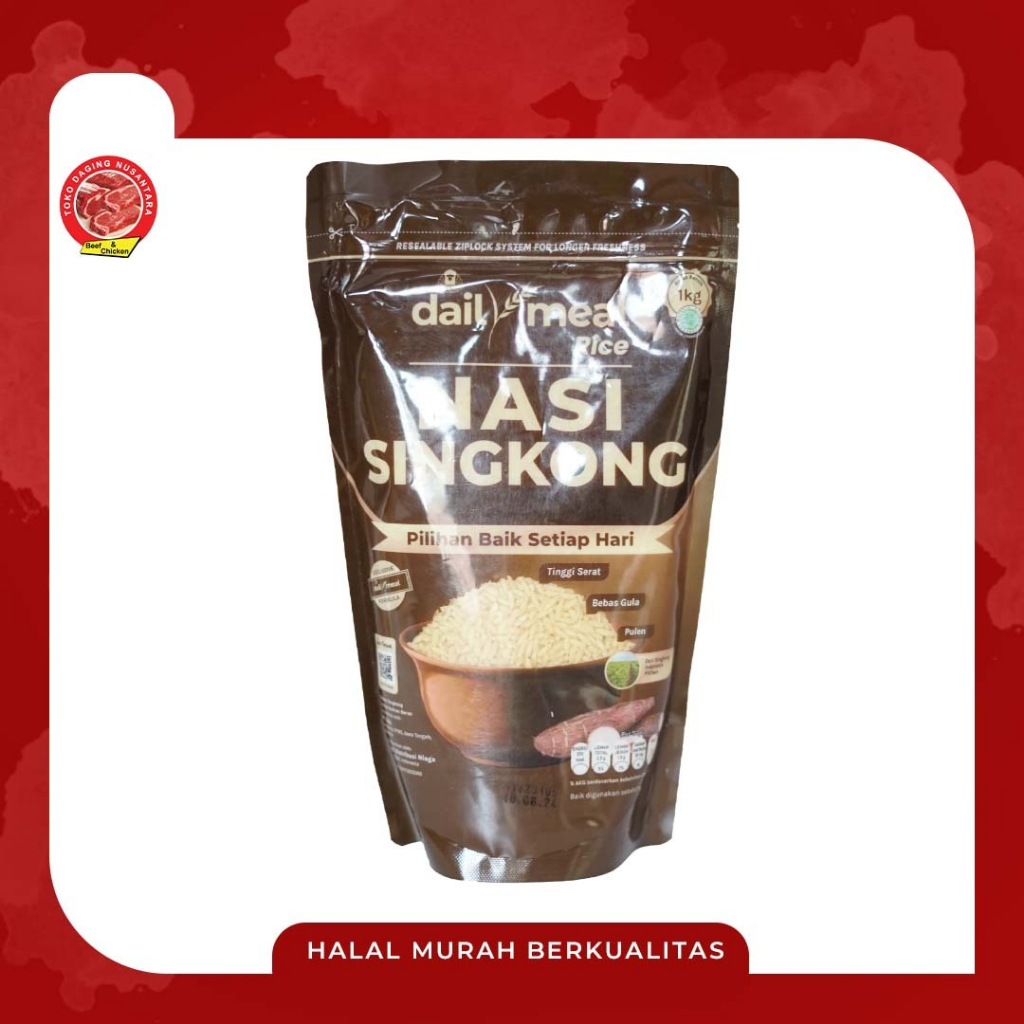 

DAILYMEAL RICE NASI SINGKONG 1KG