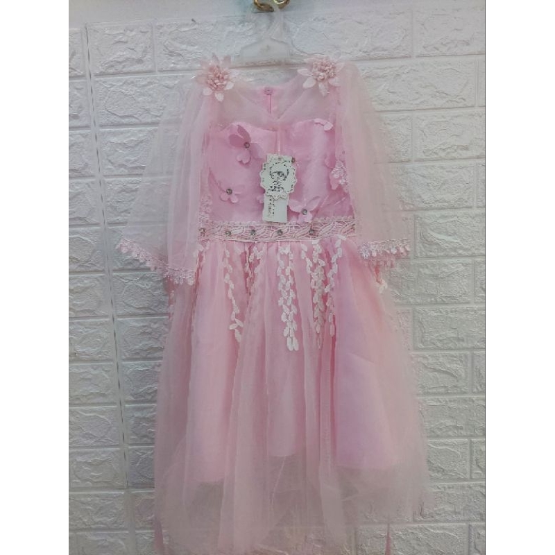 Baju Pesta Ulang Tahun Pink girls