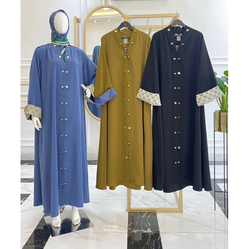 MONOGRAM QUINTESSENTIAL ABAYA VZ BY VIVI ZUBEDI