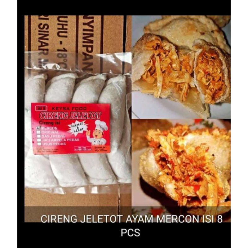 

cireng ayam mercon