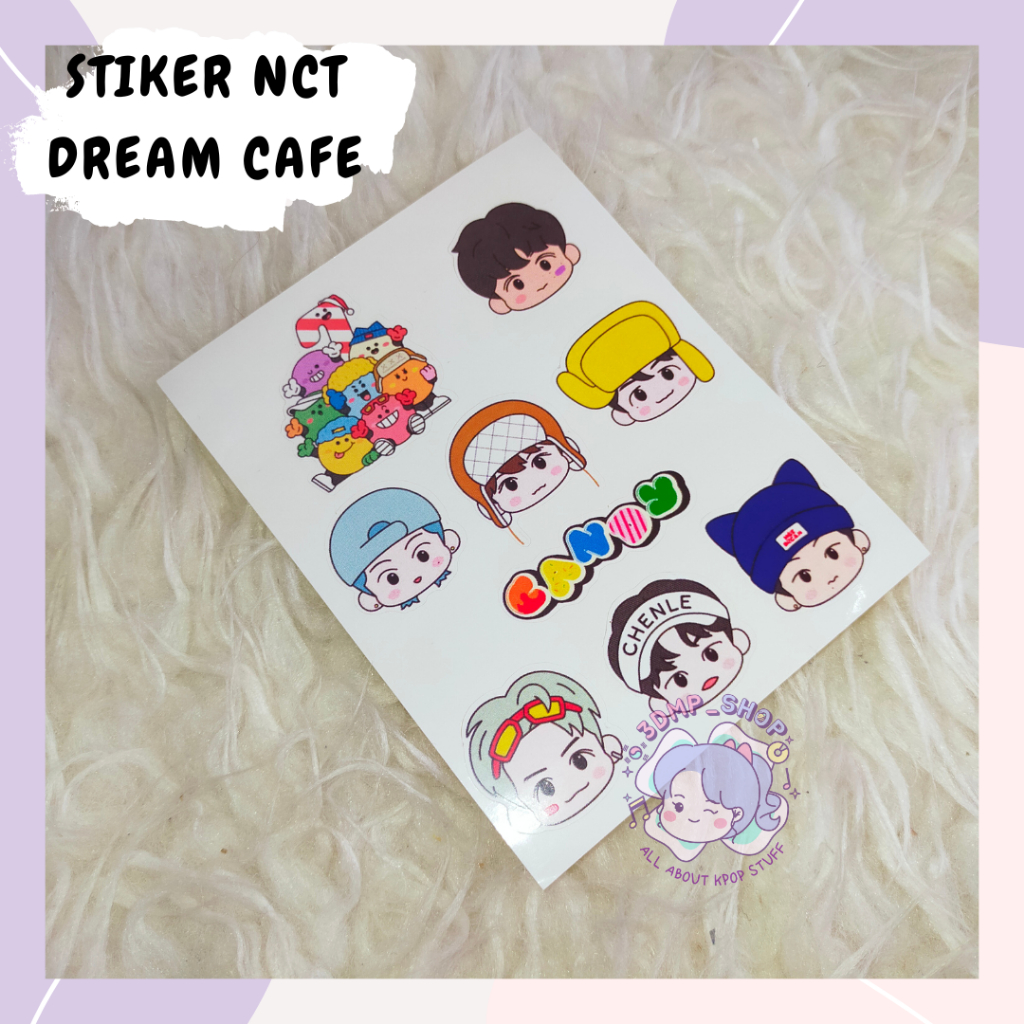 STIKER NCT CAFE DREAM KARAKTER